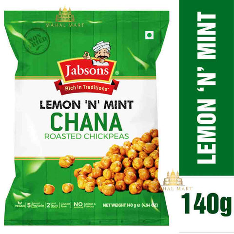 Jabsons Roasted Chana Lemon & Mint 150g