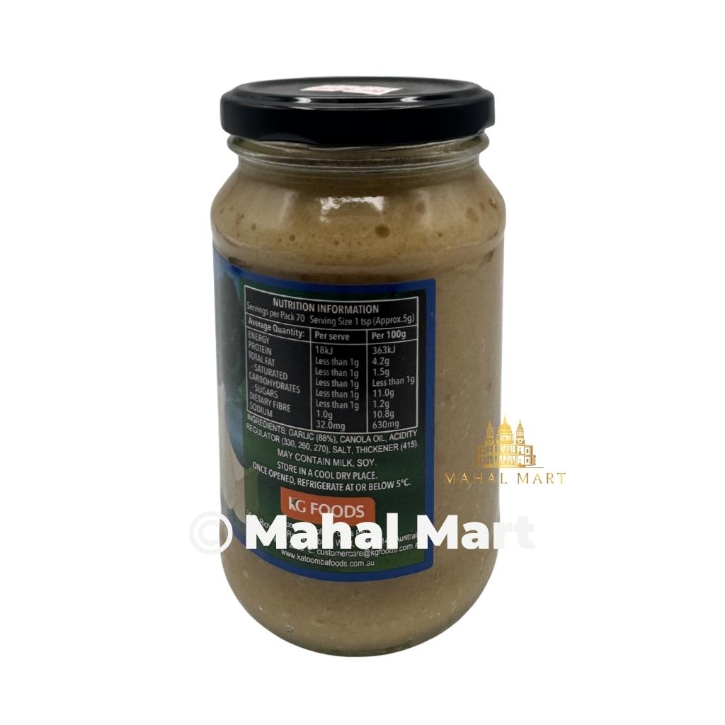Auspice Crushed Garlic 350g