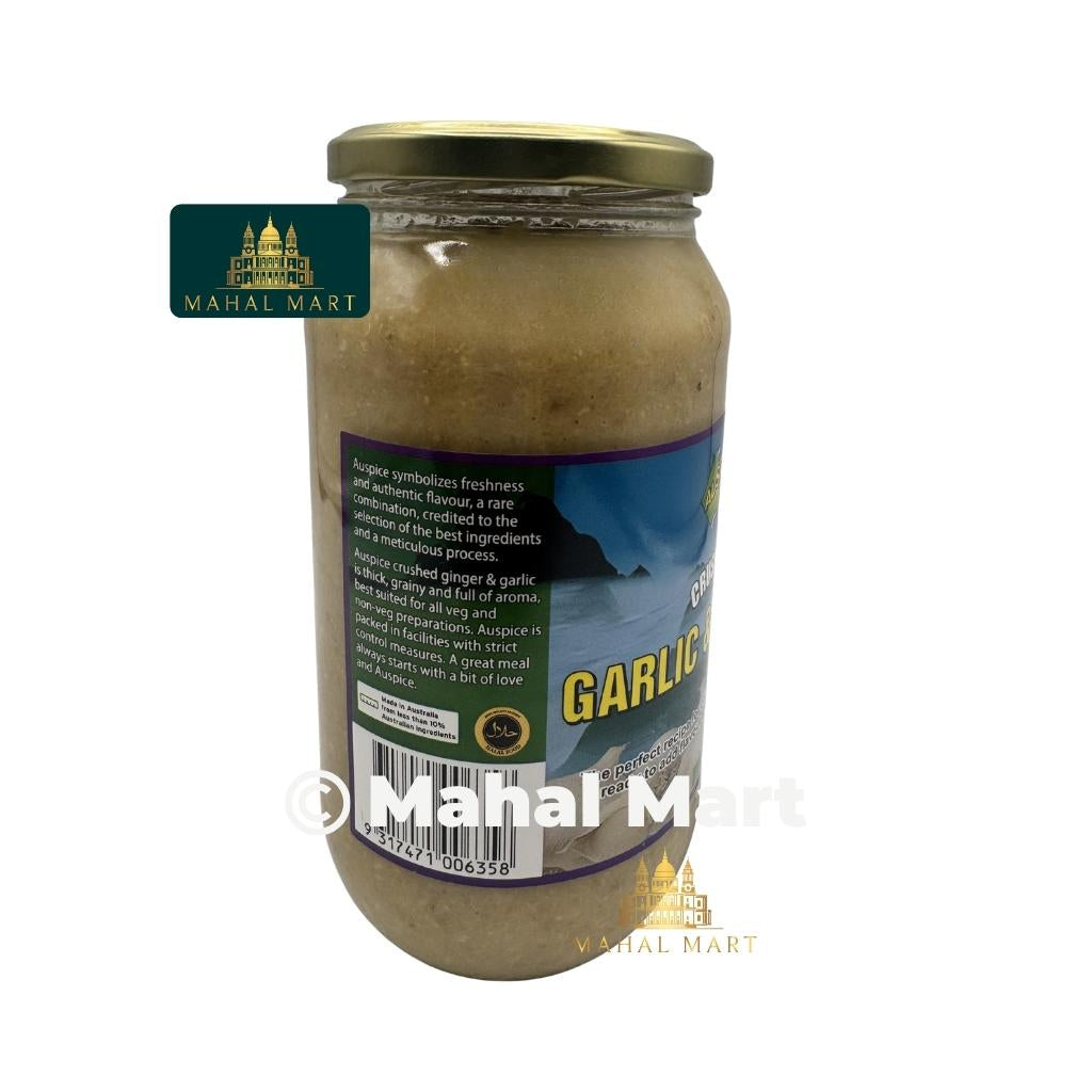 Auspice Crushed Garlic & Ginger 1kg