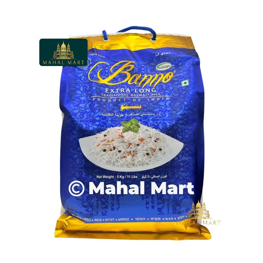 Banno Extra Long Basmati Rice 5kg
