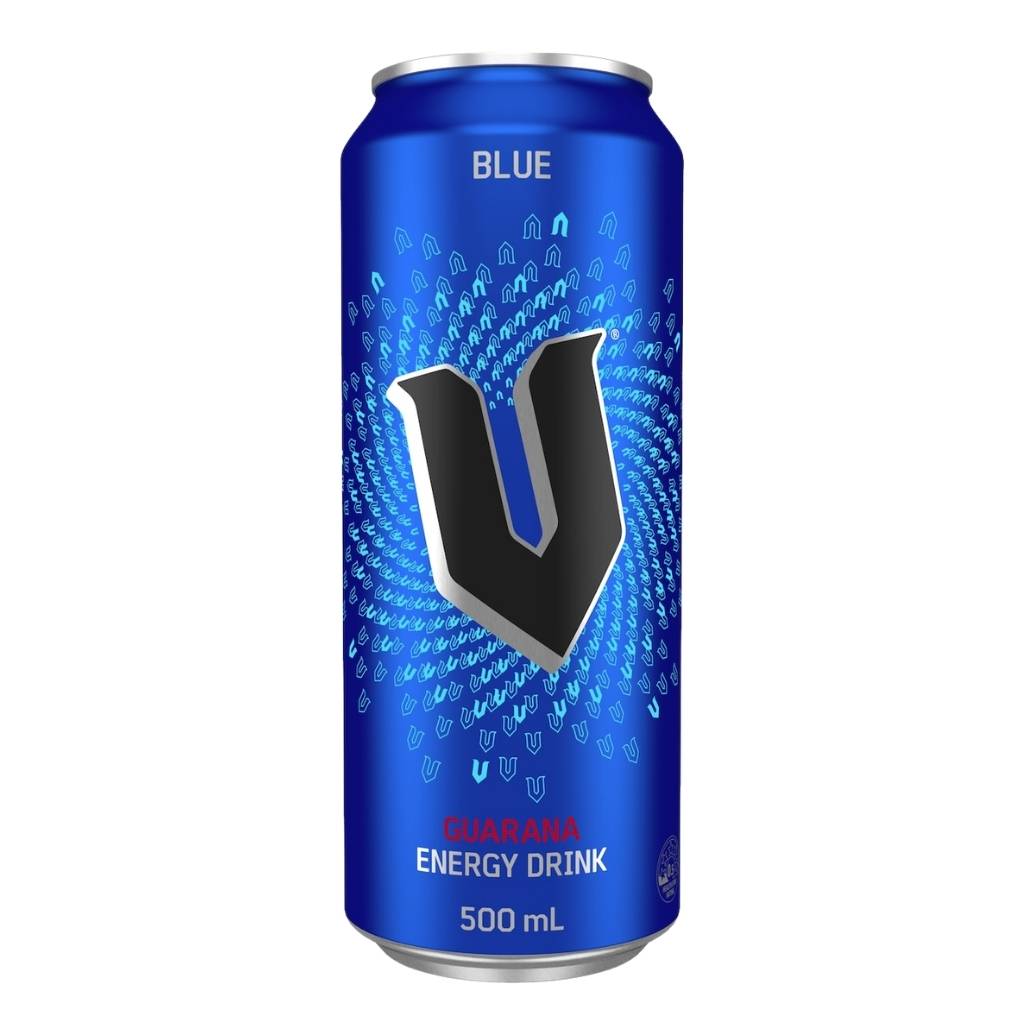 Blue V Guarana Energy Drink 500ml