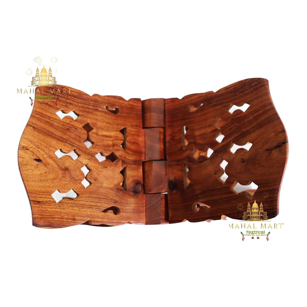 Wooden Book Stand - Mahal Mart