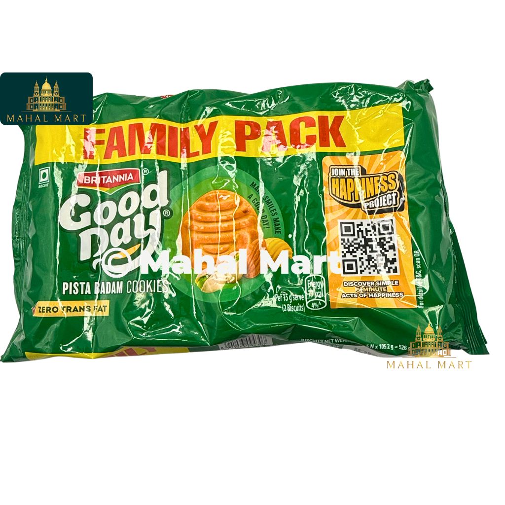 Good Day Pista Badam Cookies 526g