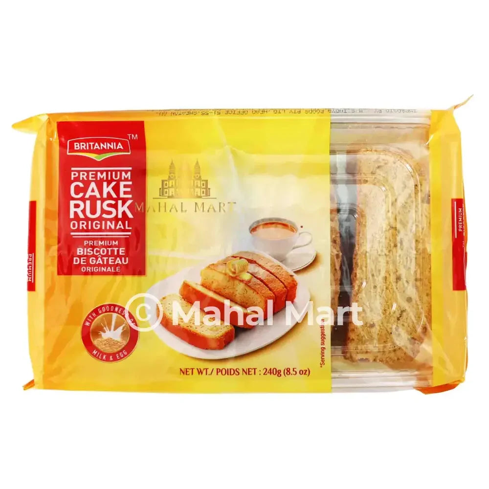 Britannia Cake Rusk 240g - Mahal Mart