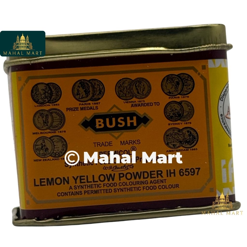 Bush Lemon Yellow Food Colour 100g