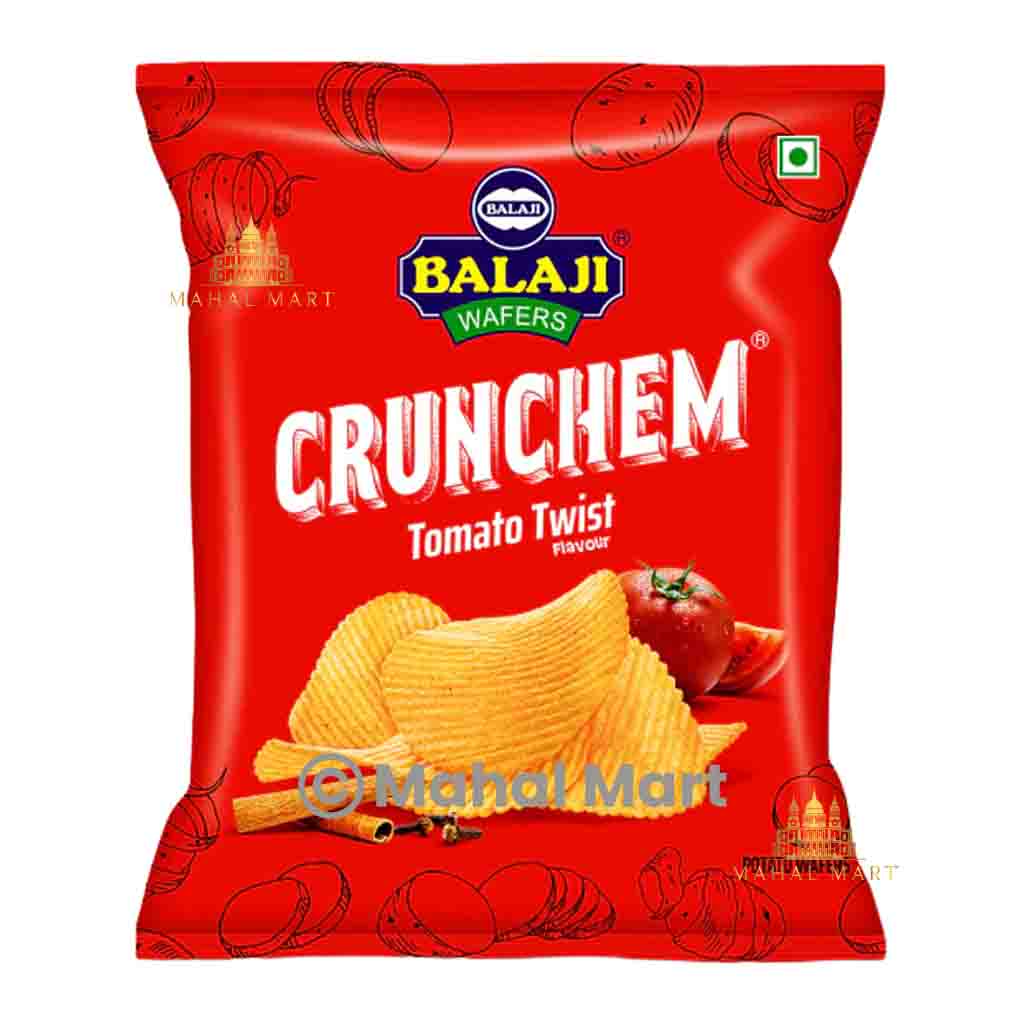 Balaji Wafers Crunchem Tomato Twist 150g