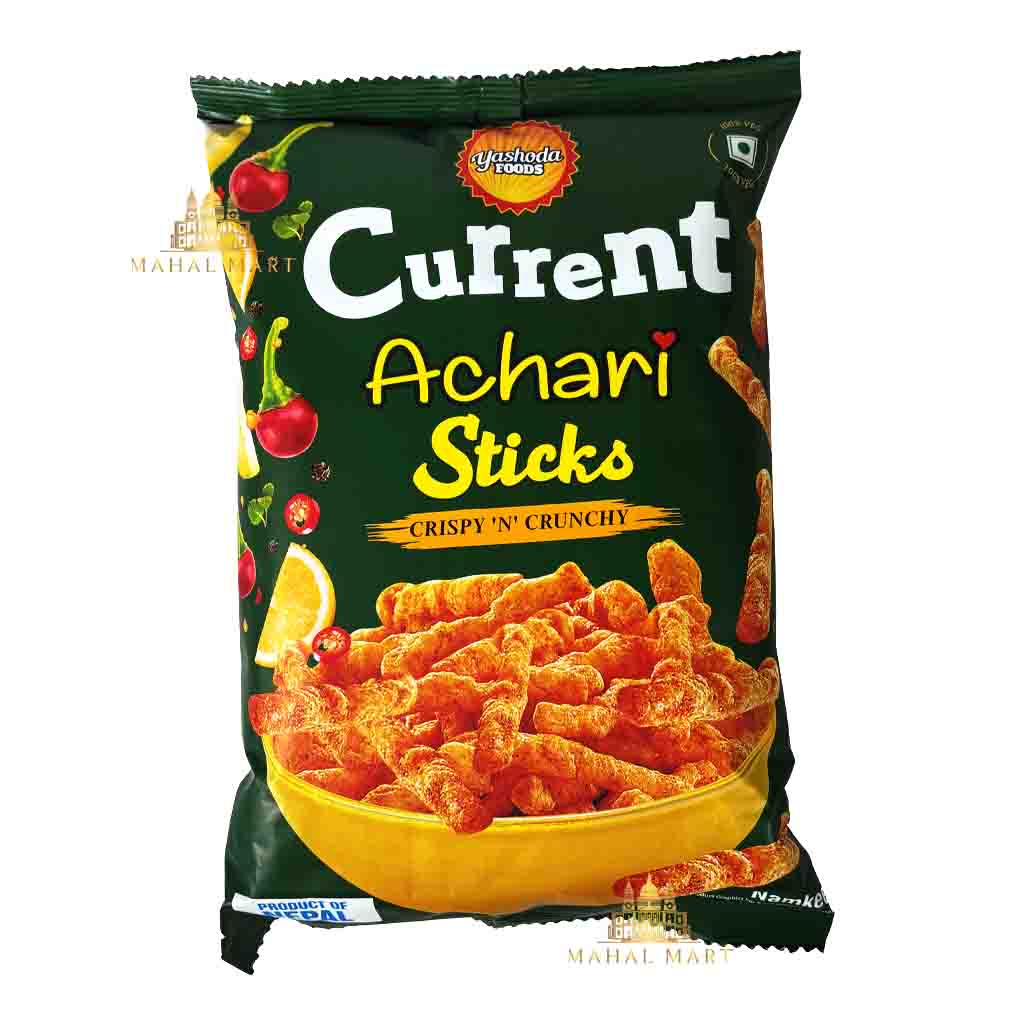 Yashoda Foods Current Achari Sticks 80g