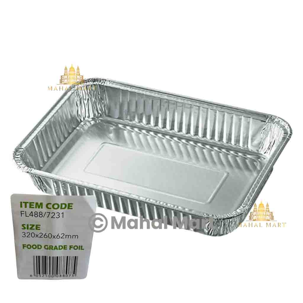 Food Grade Foil Tray 32cm x 26cm