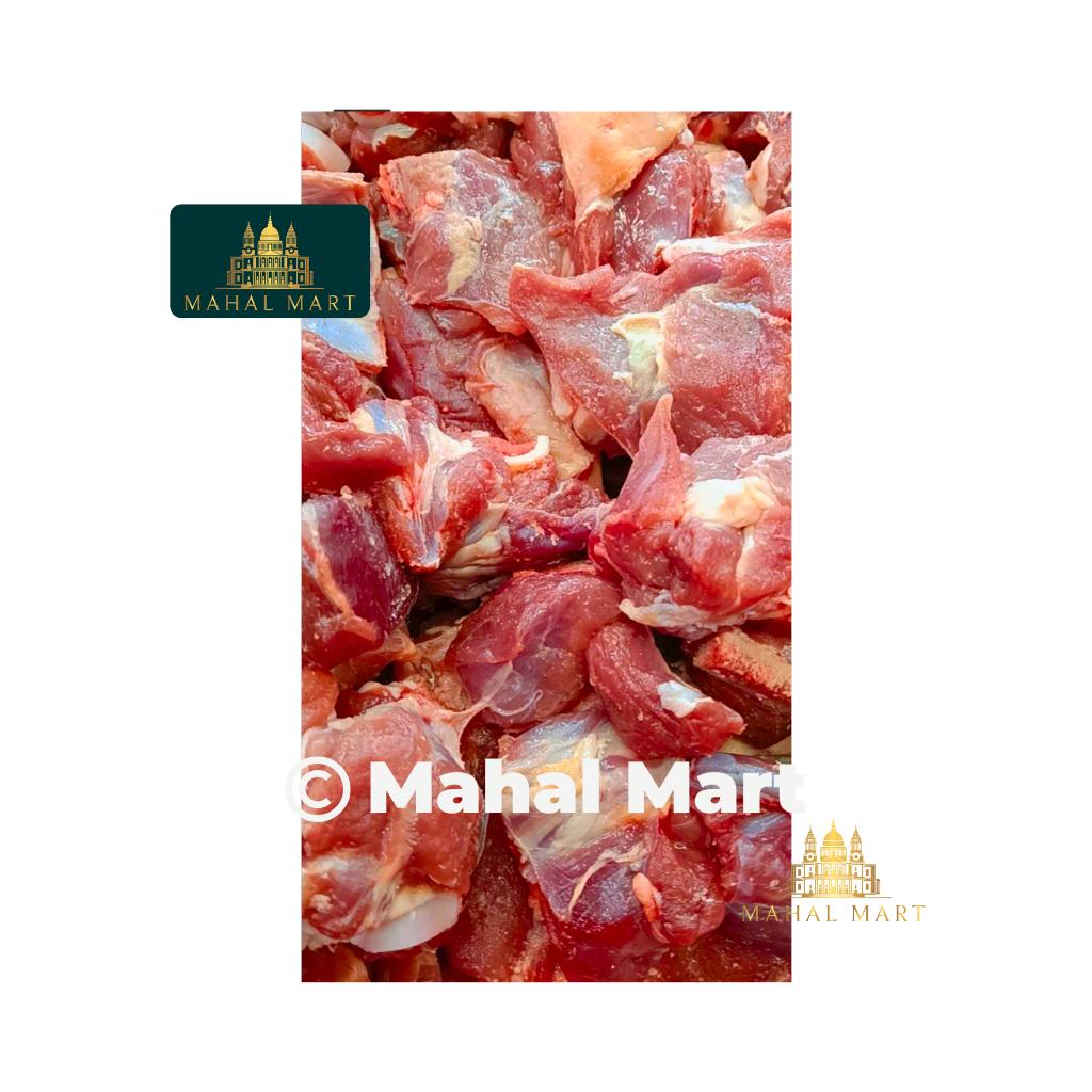 Fresh Goat Curry Pieces/ Goat Meat (Skin Off) 1kg