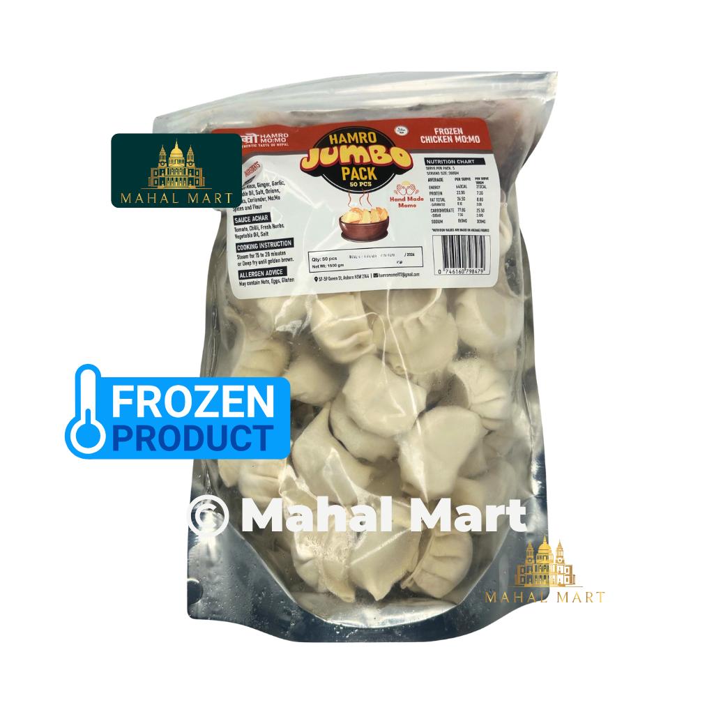 Frozen Hamro Jumbo Pack Chicken Momo 50pcs