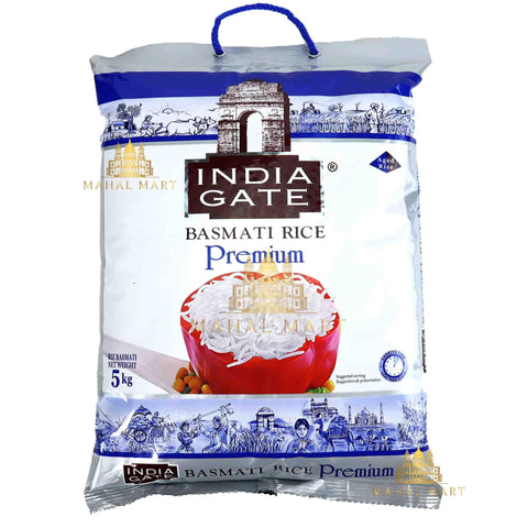 India Gate Premium Basmati Rice 5kg - Mahal Mart