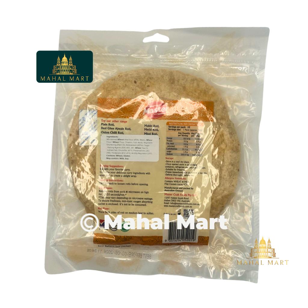 Master Wholemeal Roti 500g
