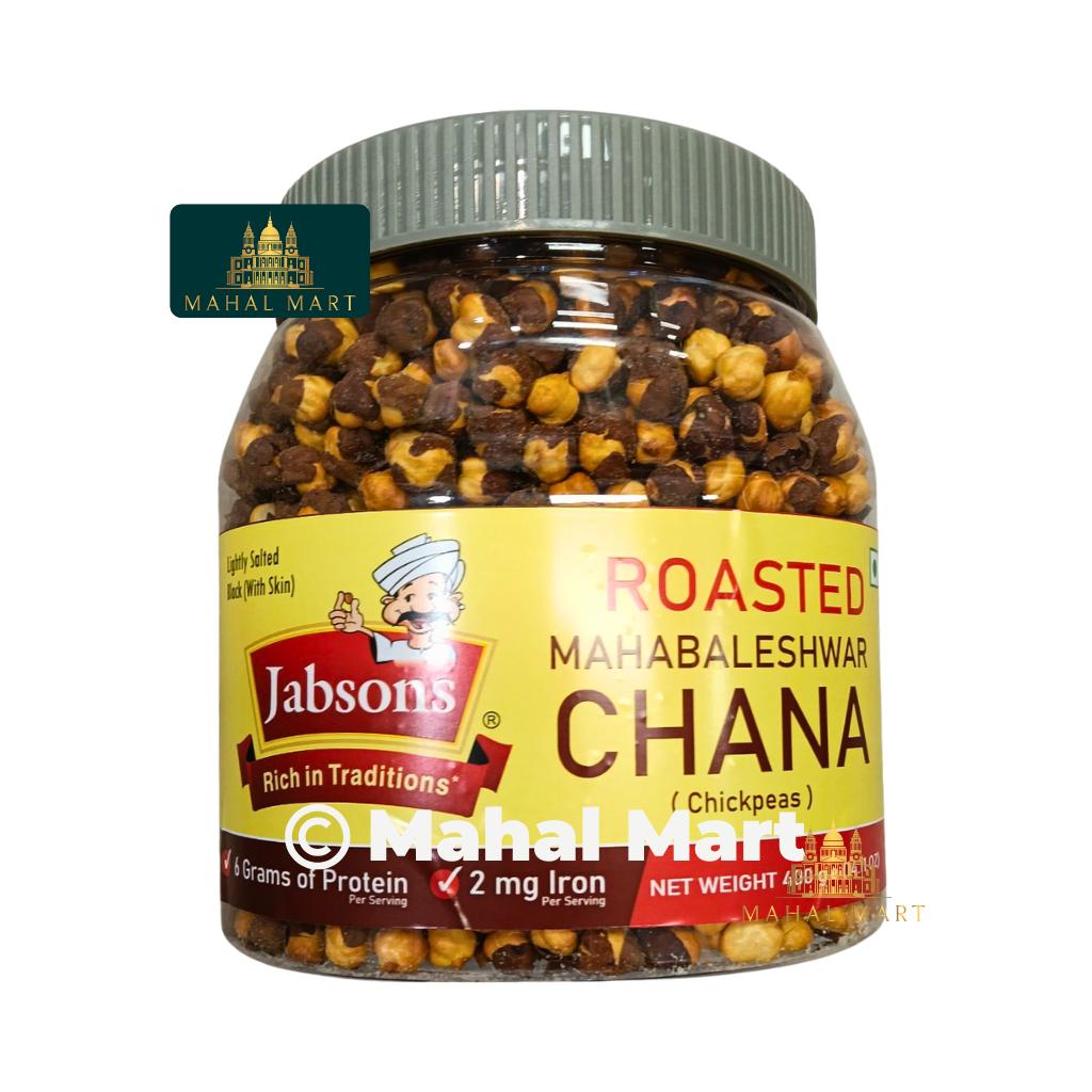 Jabsons Roasted Chana Black Lightly Salted 400g