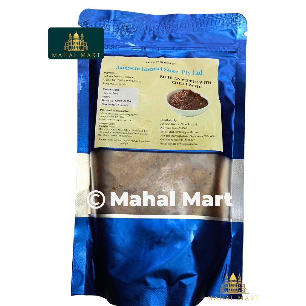 Jangsem Kuensel Sichuan Pepper With Chilli Paste 200g