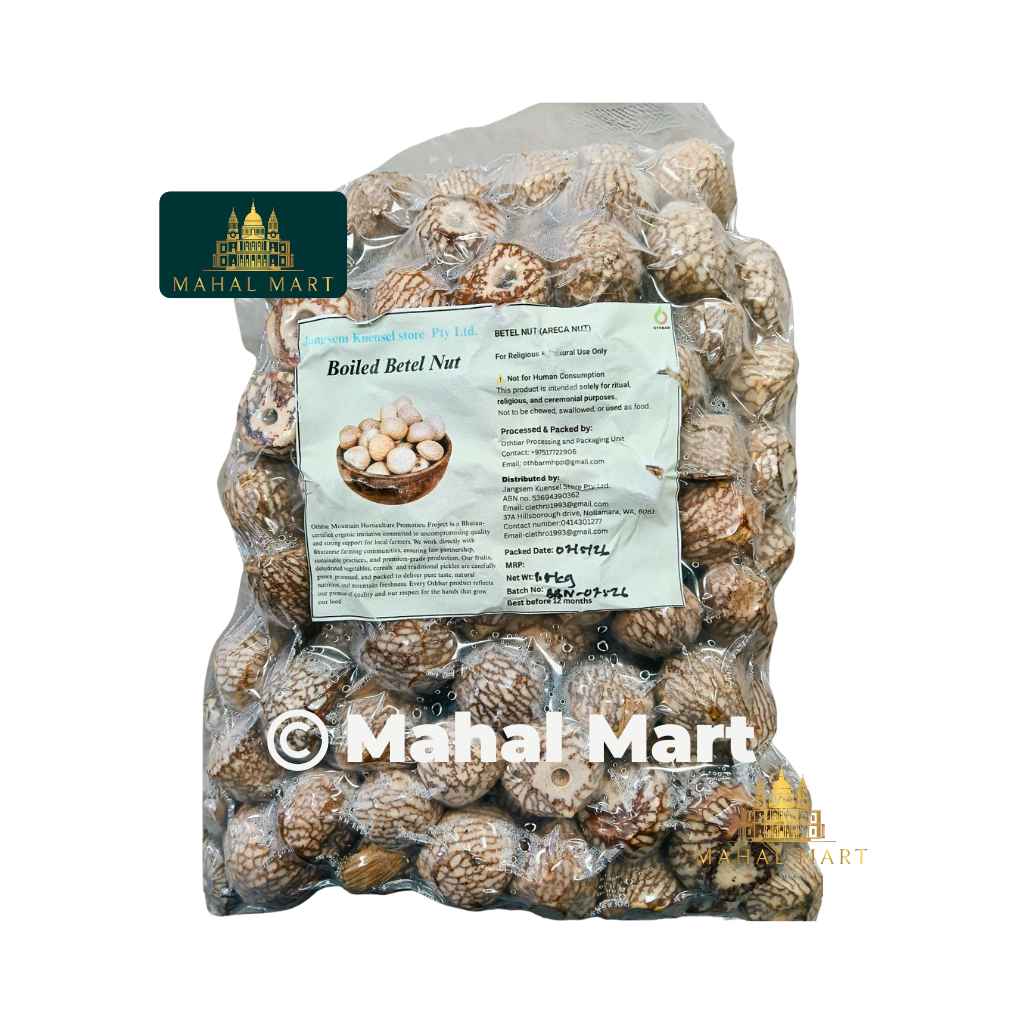 Jangsem Kuensel Boiled Betel Nut 1.5kg