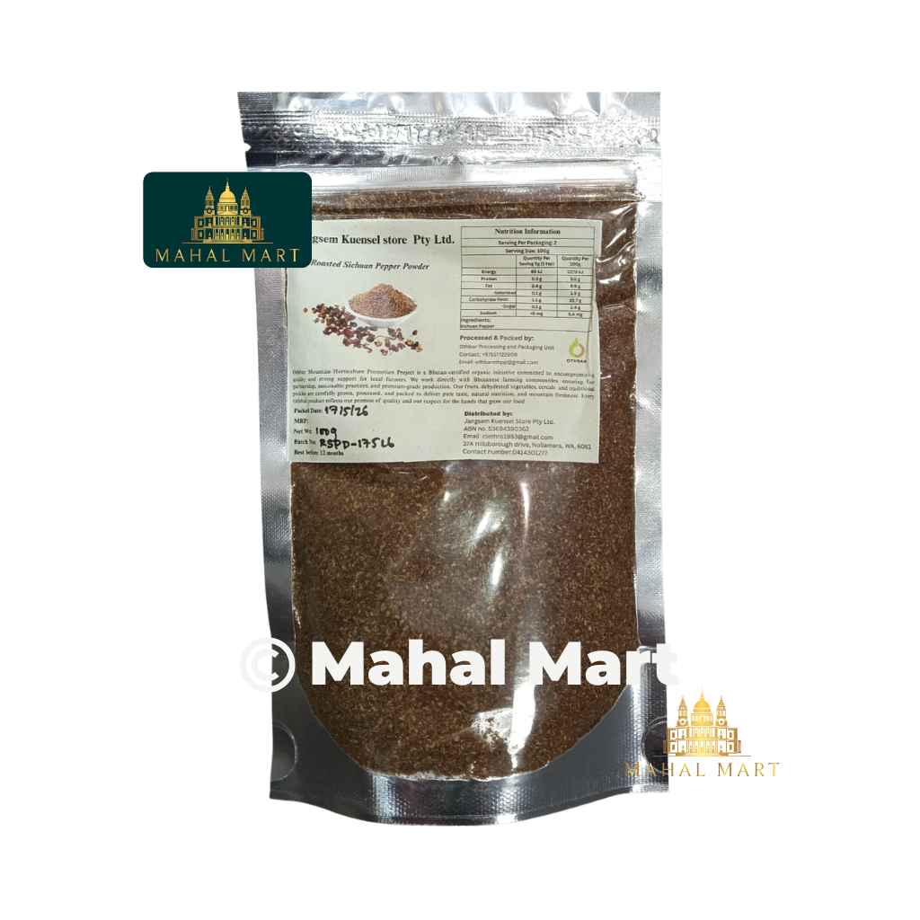 Jangsem Kuensel Roasted Sichuan Pepper Powder 100g