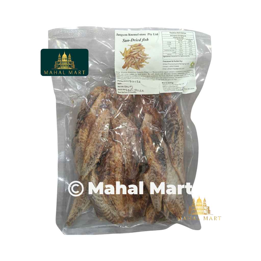 Jangsem Kuensel Sun Dry / Dried Fish 520g