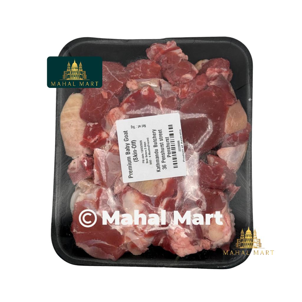 Fresh Kathmandu Butchery Skin off Goat 1kg