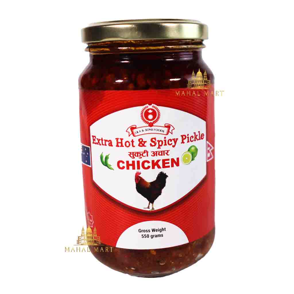 Lila & Sons Foods Chicken Sukuti Pickle 550g