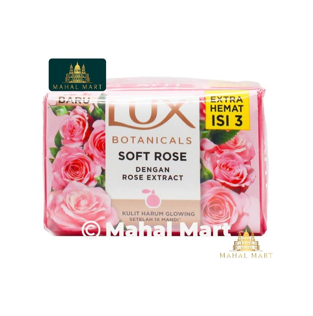 LUX Botanical Soft Rose Soap Bar 3pck