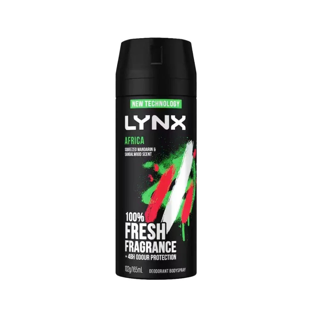 LYNX Africa Deodorant BodySpray 102g