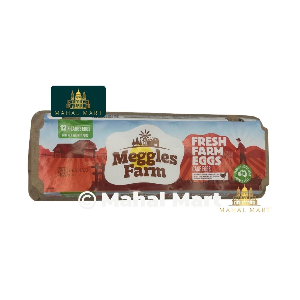 Meggles Farm Fresh Fram Eggs 12pcs