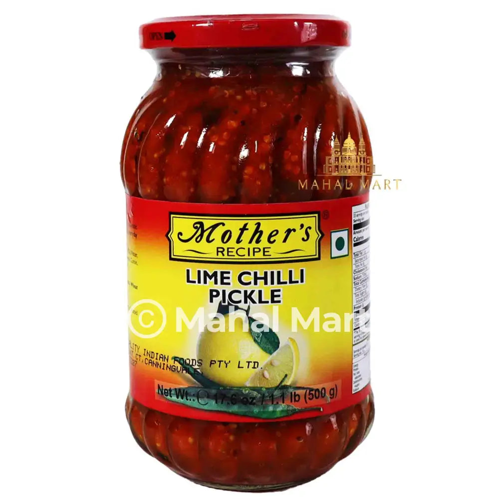 Lime Chilli Pickle 500g - Mahal Mart