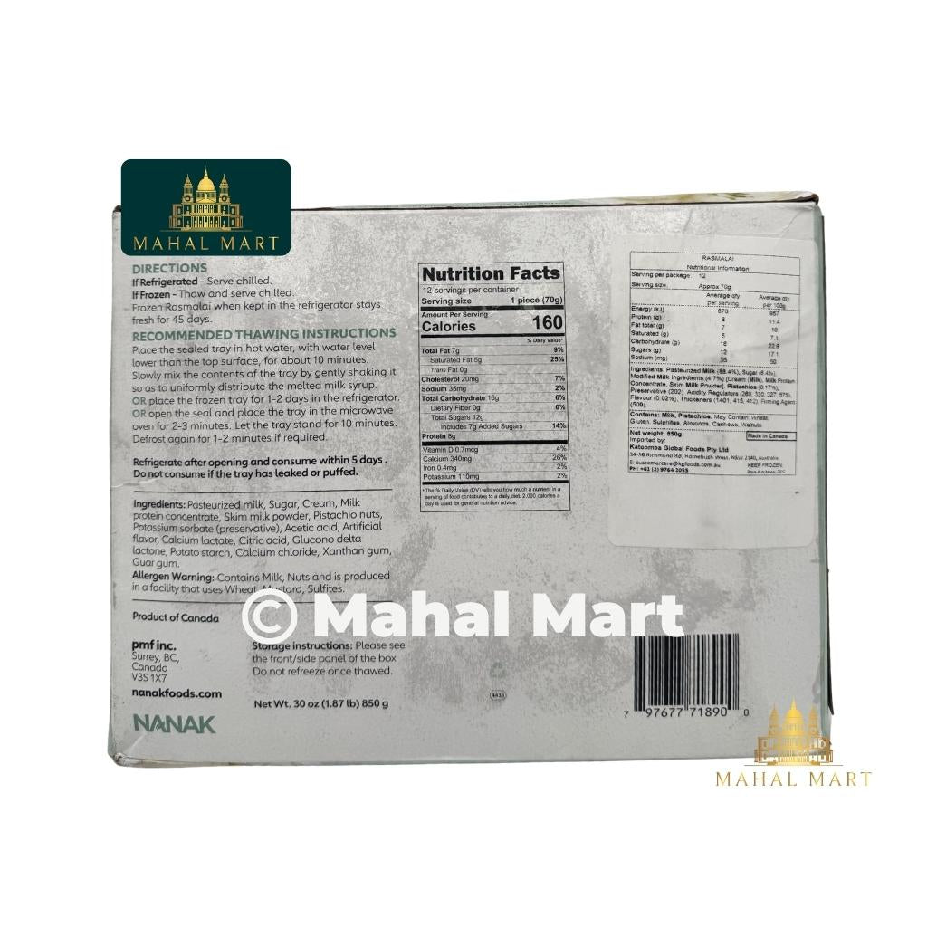 Frozen NANAK Rasmalai 12pcs