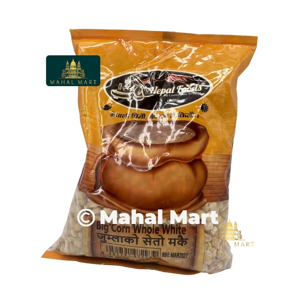 Nepal Foods Big Corn Whole White 2lb