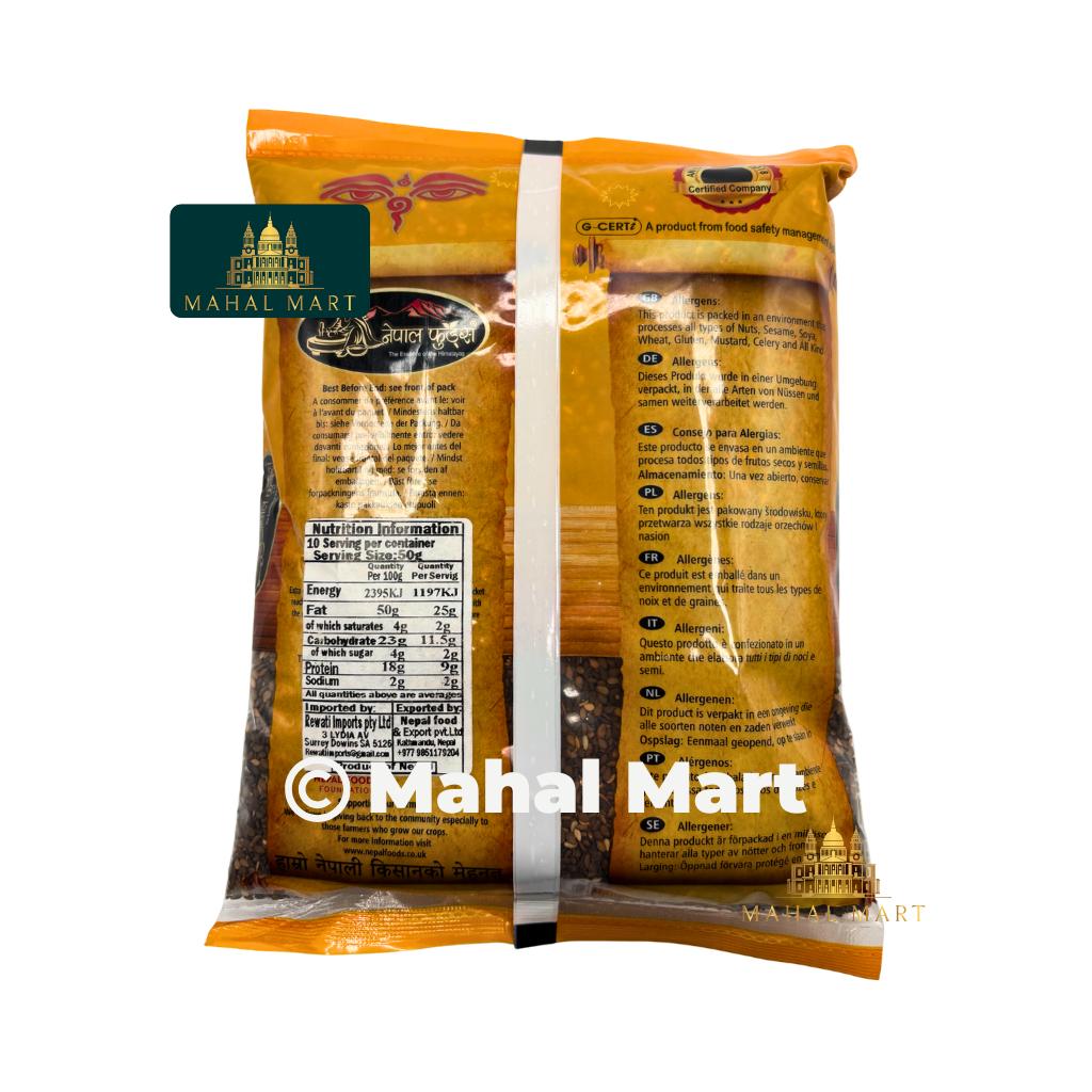Nepal Foods Brown Sesame Seed Roasted 500g