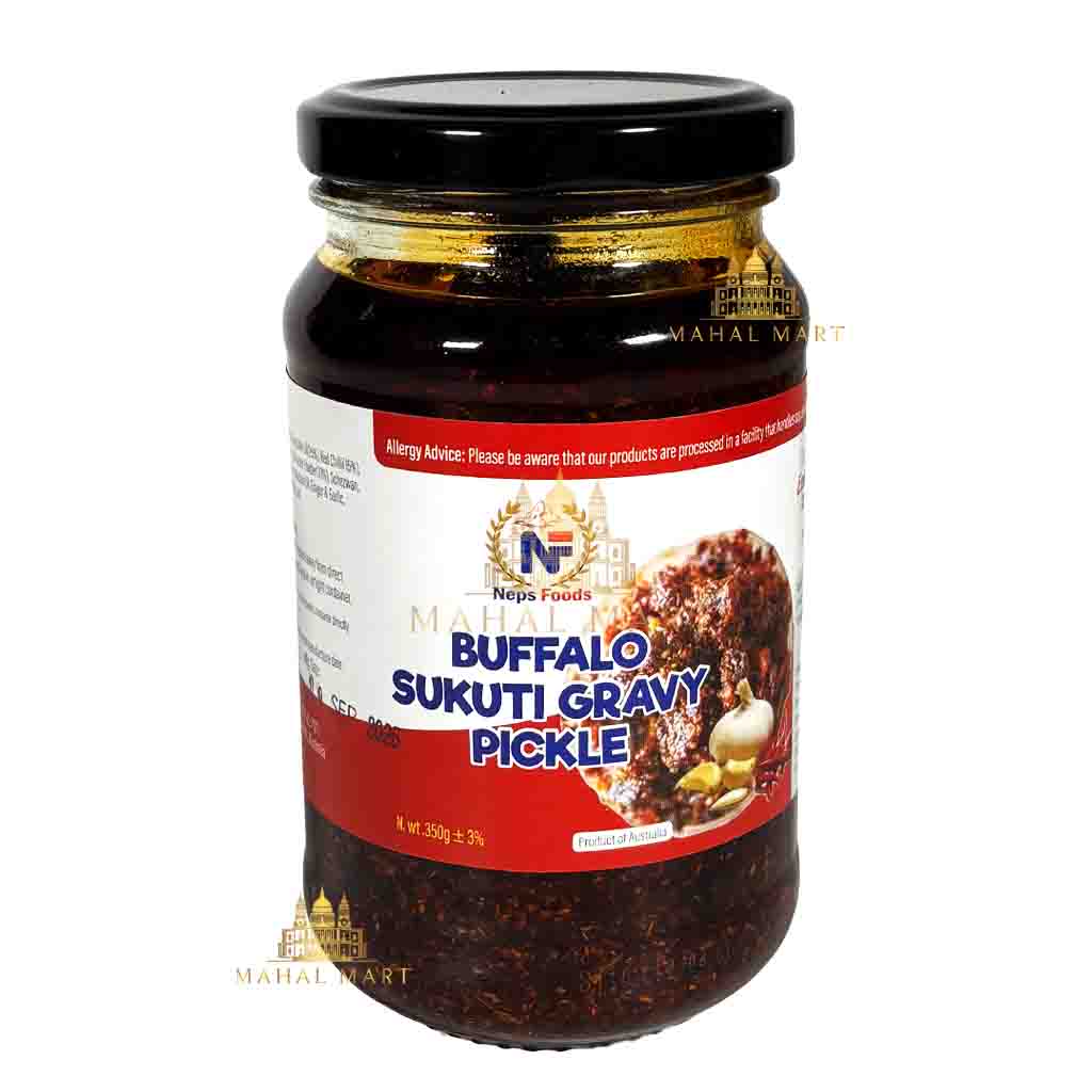 Neps Foods Buffalo Sukuti Achar/ Buff Gravy Pickle 550g
