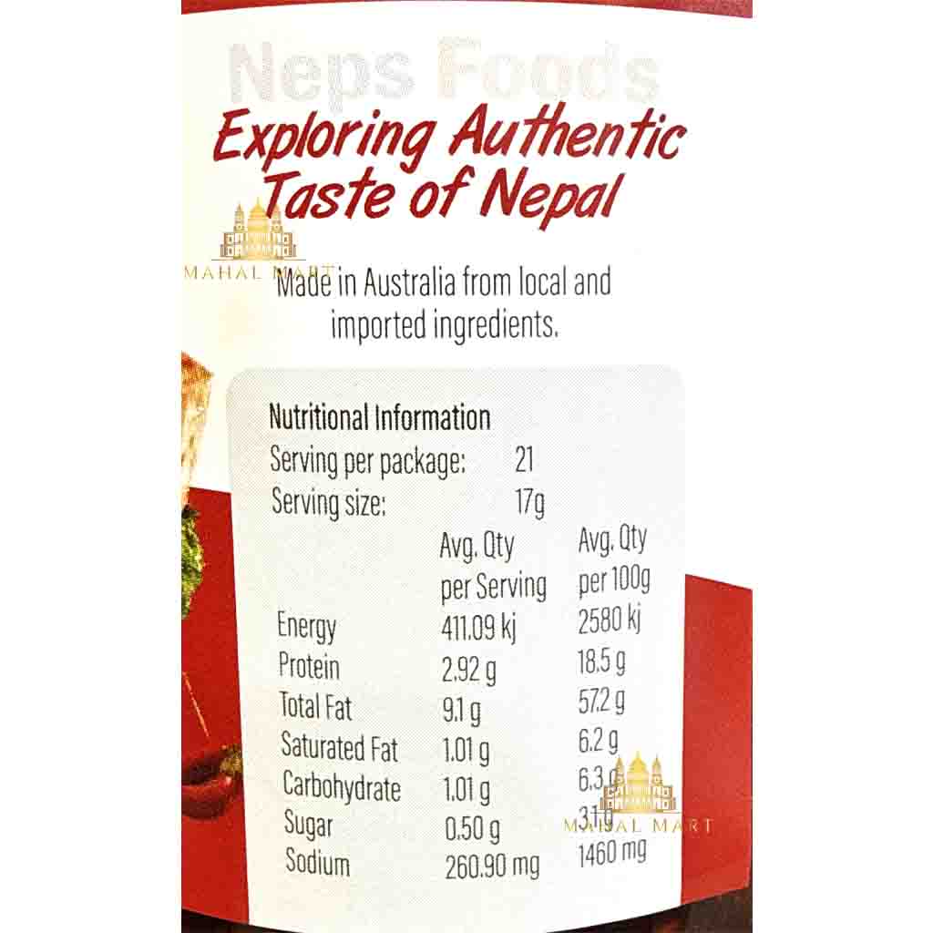 Neps Food Chicken Sukuti Gravy Pickle 350g