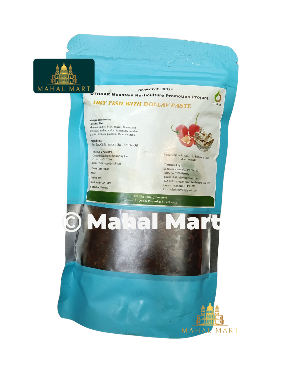 Othbar Dry Fish With Dollay Paste 200g