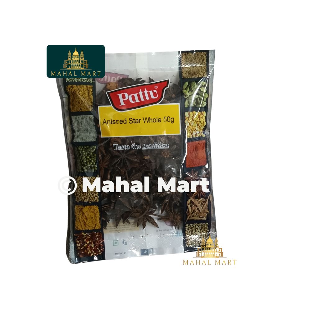 Pattu Aniseed Star Whole 50g