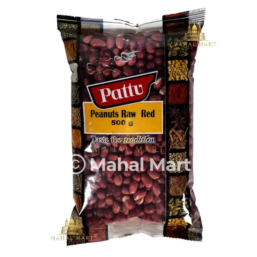Pattu Peanuts Raw Red 500g