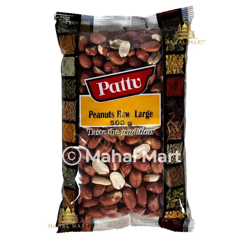 Pattu Peanuts Raw Large 500g