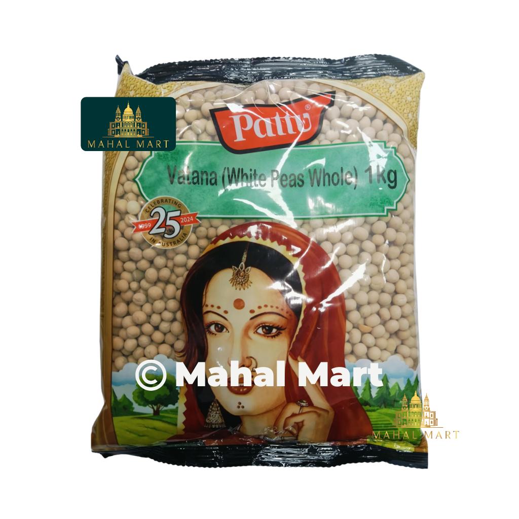Pattu Vatana White Peas Whole 1kg