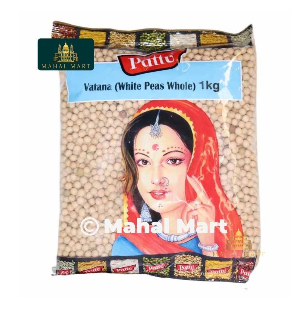 Pattu White Peas Whole 1kg