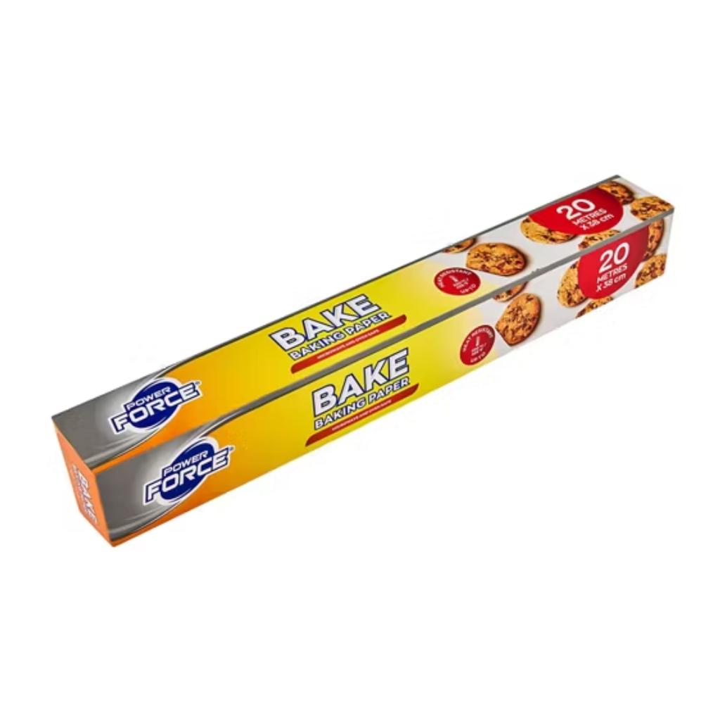Power Force Bake Baking Paper 20m x 38cm