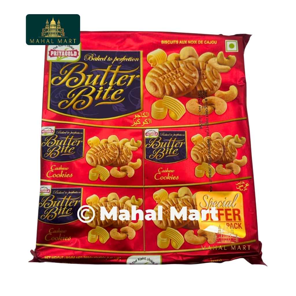 Priyagold Butter Bite Cashews Cookies 480g