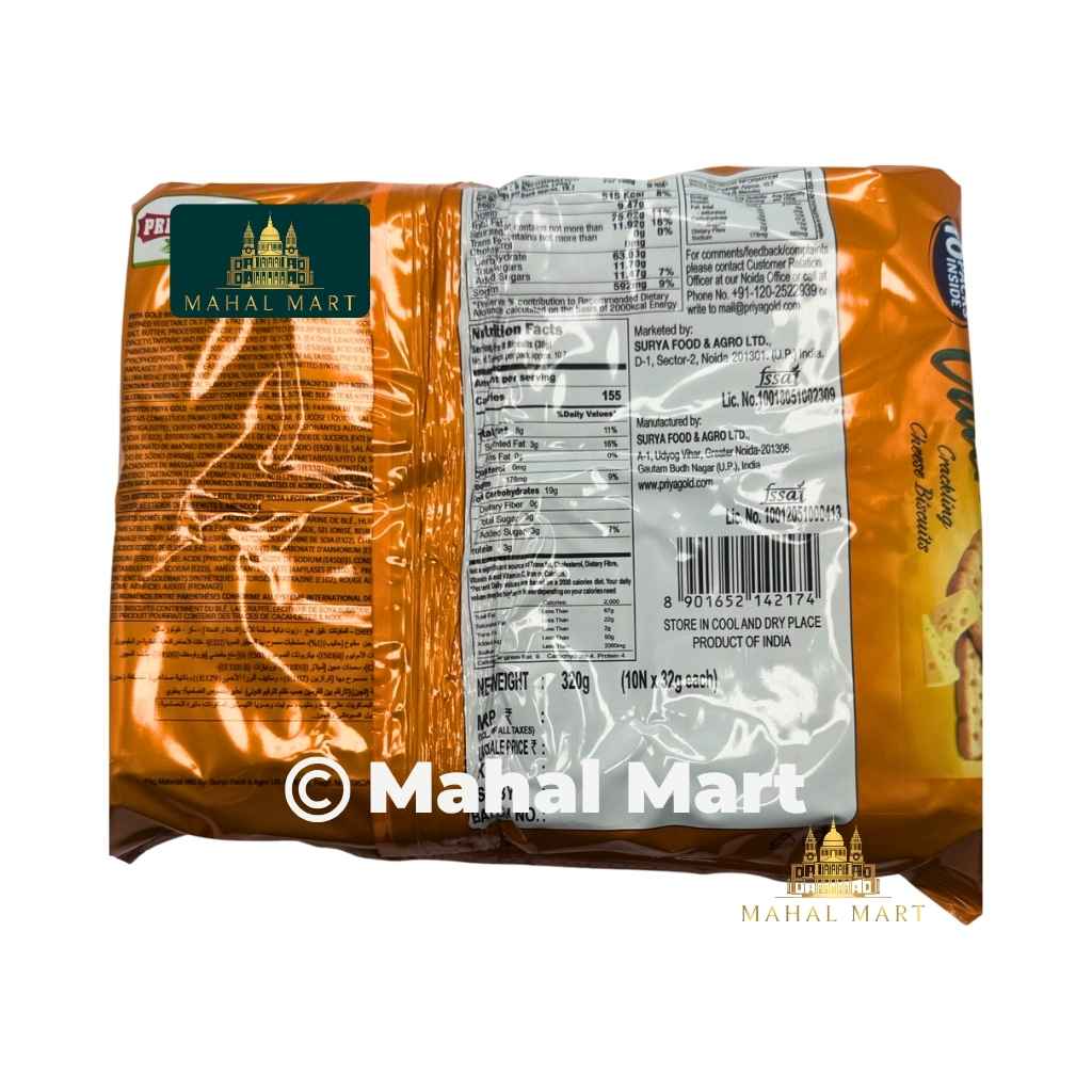 Priyagold Chesse Cracker 10*32g