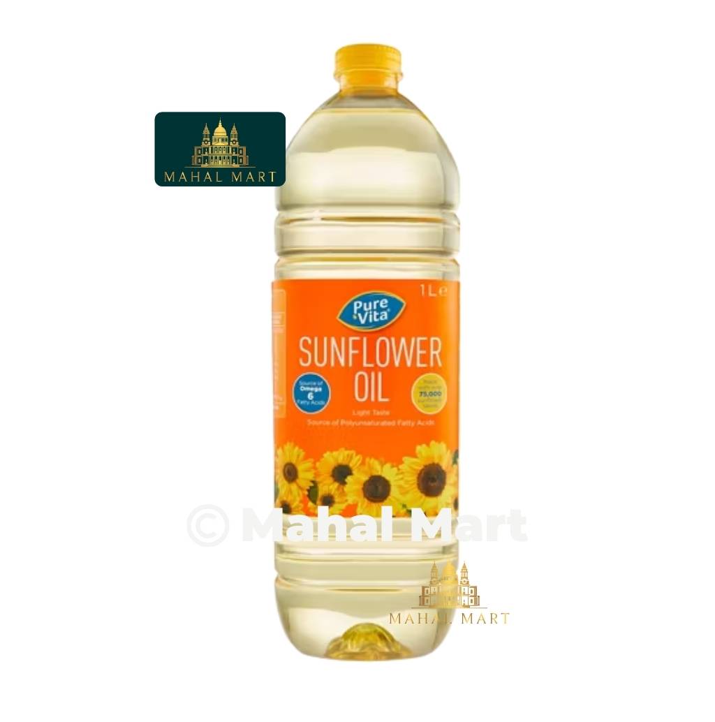 Pure Vita Sunflower Oil 1L