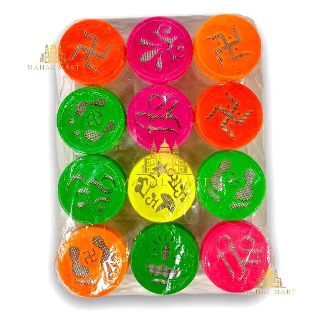 Rangoli Stamp Set 12pcs