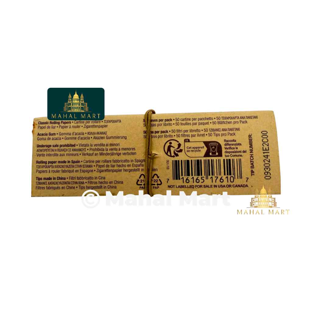Raw Classic Rollling Paper 50g
