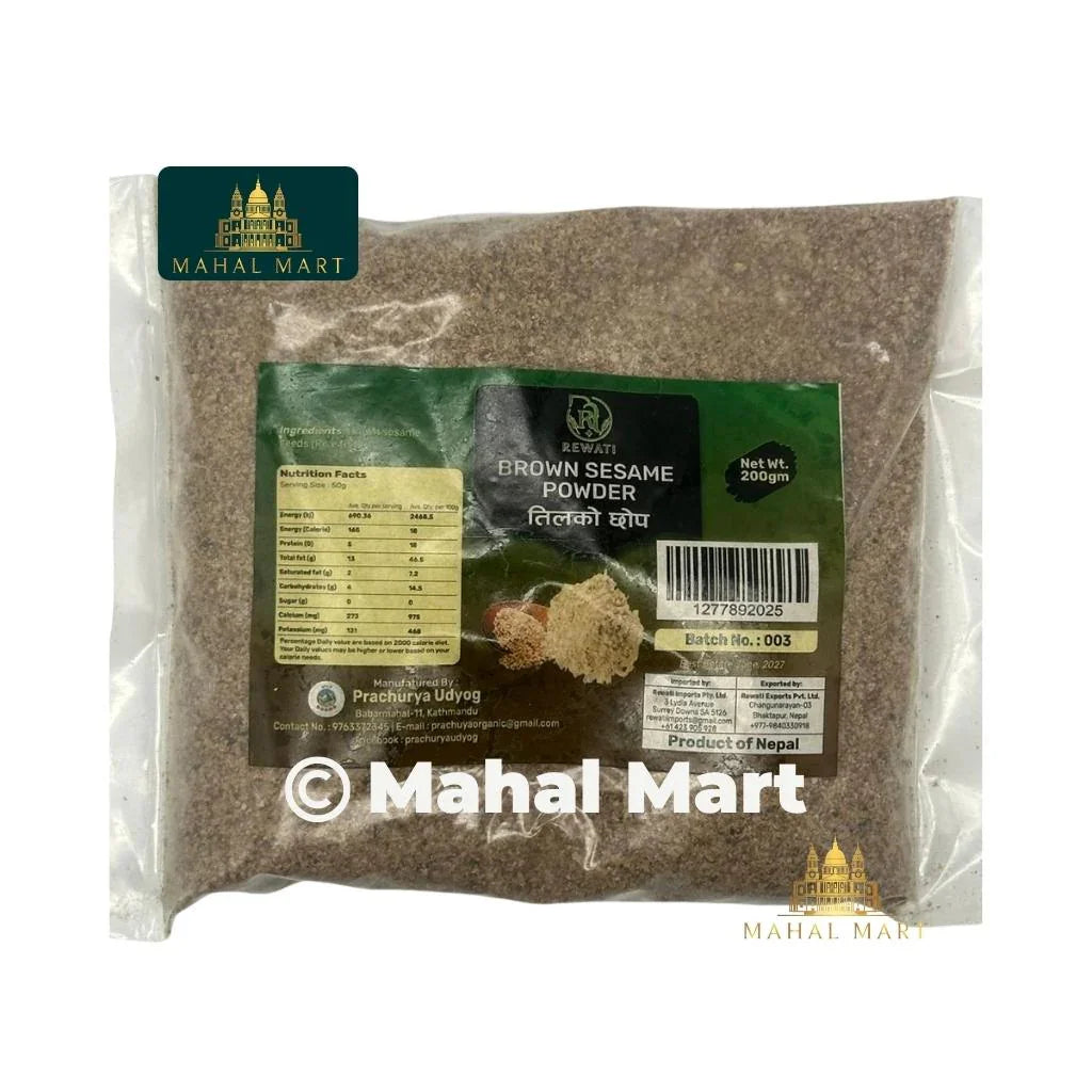 Rewati Brown Sesame Powder 200g