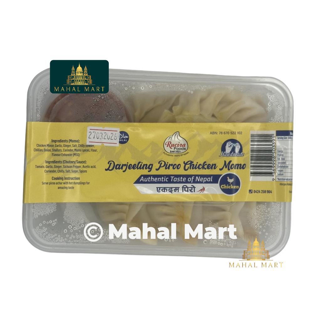 Rucira Foods Piro Chicken Steam Momo 10pcs