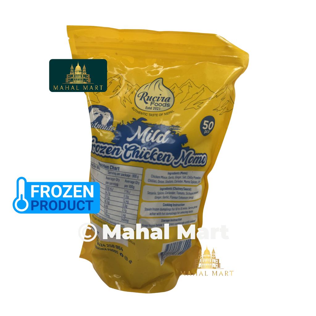 Frozen Rucira Foods Mild Chicken Momo 50pcs