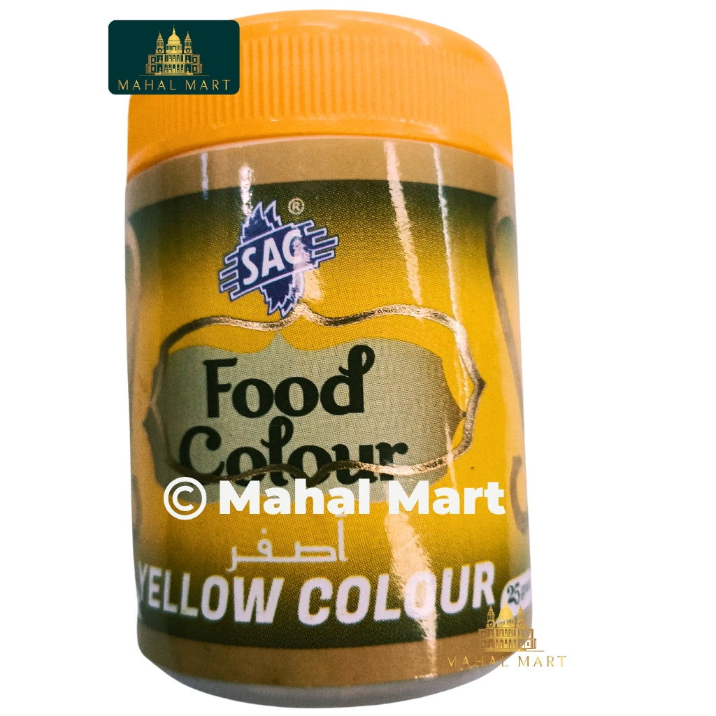 SAC Yellow Food Colour 25g