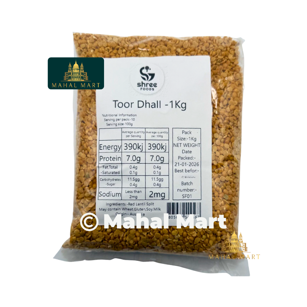 Shree Toor Dhall 1kg