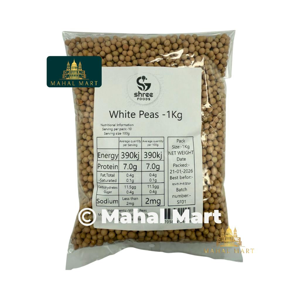 Shree White Peas 1kg